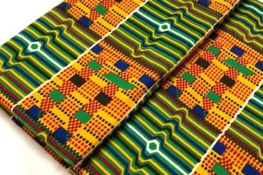 BEAUTIFUL GREEN kente